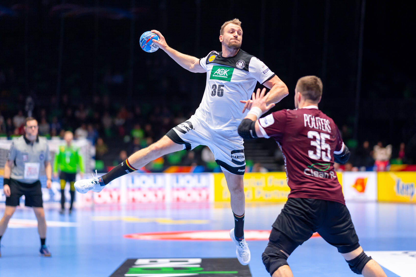 15 01 2020 Deutsche Manner Nationalmannschaft Erreicht Die Hauptrunde Der Handball Em